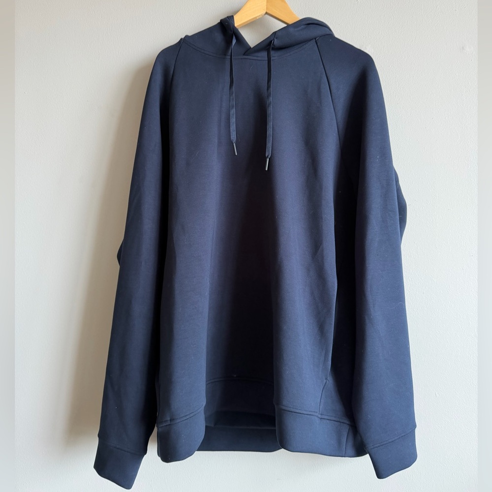 lululemon Smooth Spacer Classic-Fit Pullover Hoodie True Navy